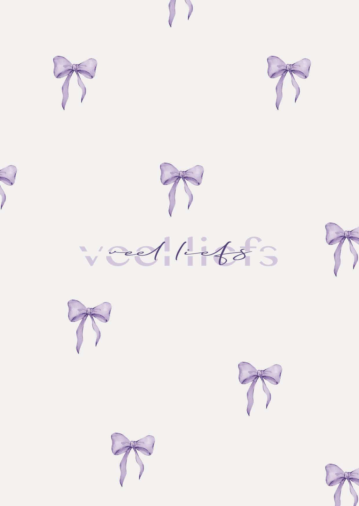 Wenskaart | Veel liefs