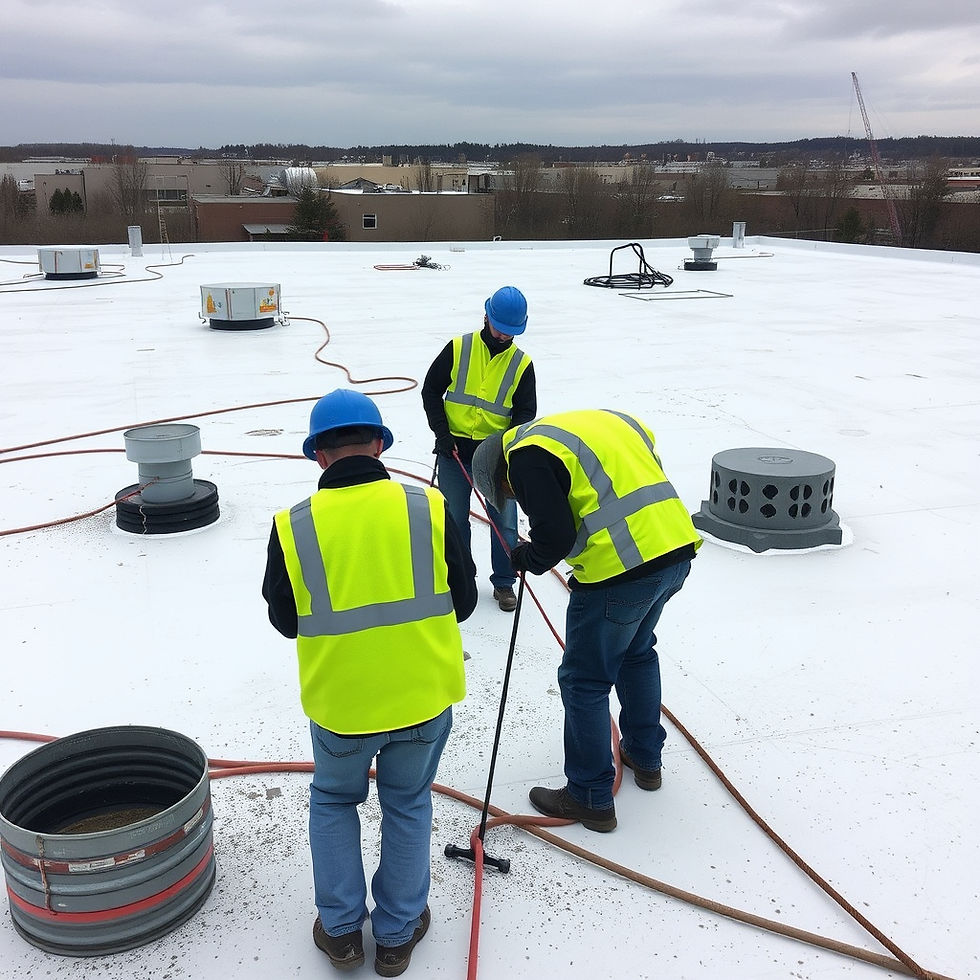 Commercial TPO roofing labor on flat industrial roofs.jpg