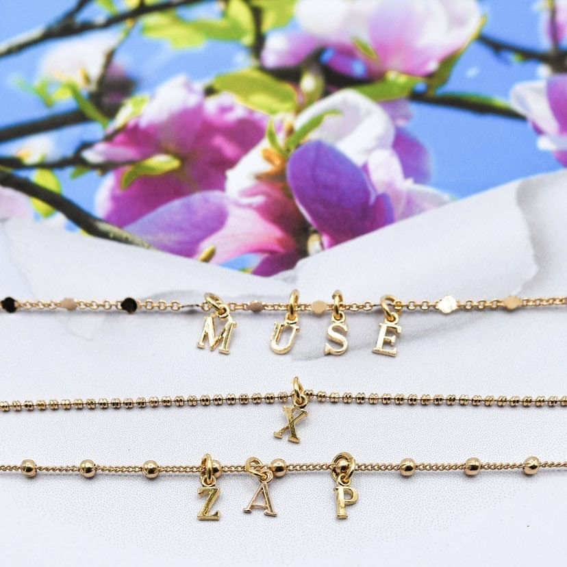 Miniature : Pendentif Mini Lettre serif