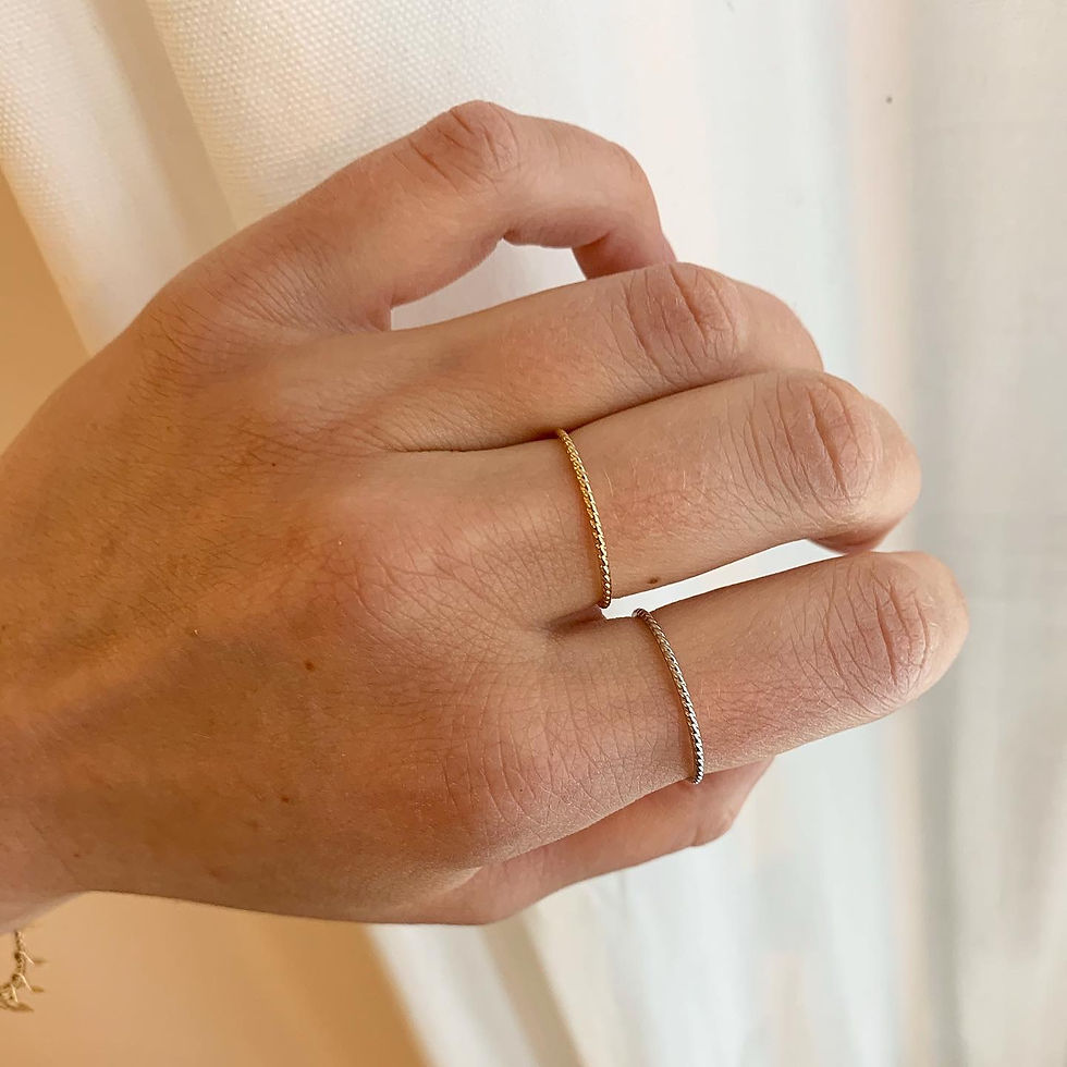 Miniature : Bague fine