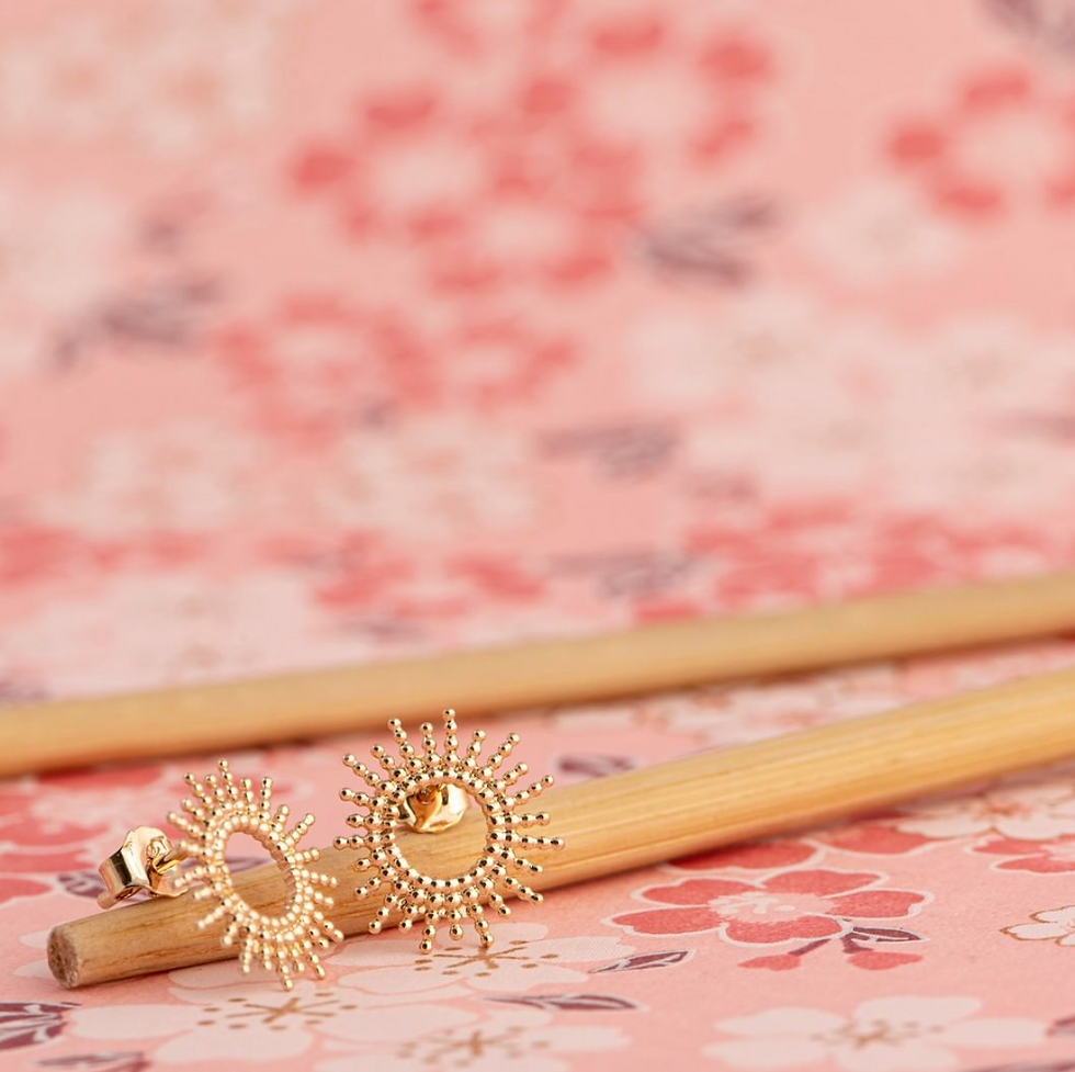 Miniature : Boucles d'oreilles Sunshine