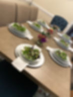 Private Dinner Setup