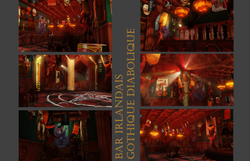 Bar Irlandais Gothique Diabolique