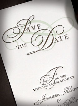 Plantation Letterpress Wedding