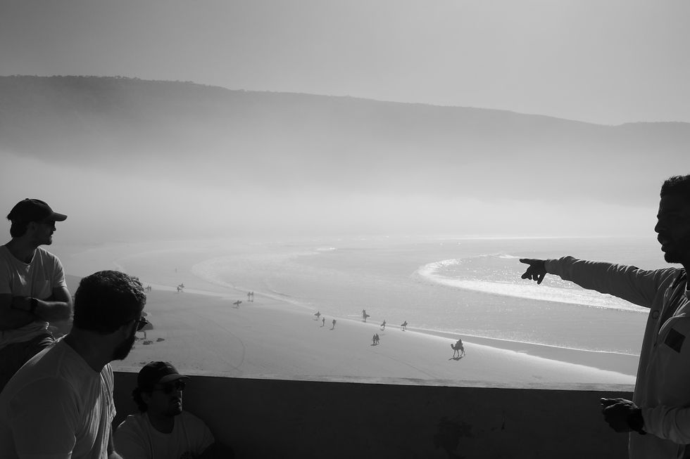 It's Only water longboard trip to Imsouane, Marroc, one of the longest waves in the world.