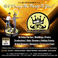 III&ME Entertainment LLC. book with us today!