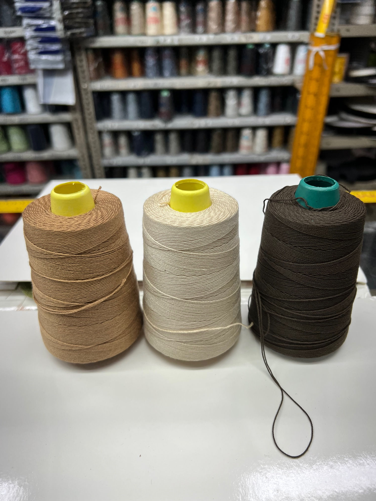THREADS - 20/9 SPUN POLYESTER per CONE