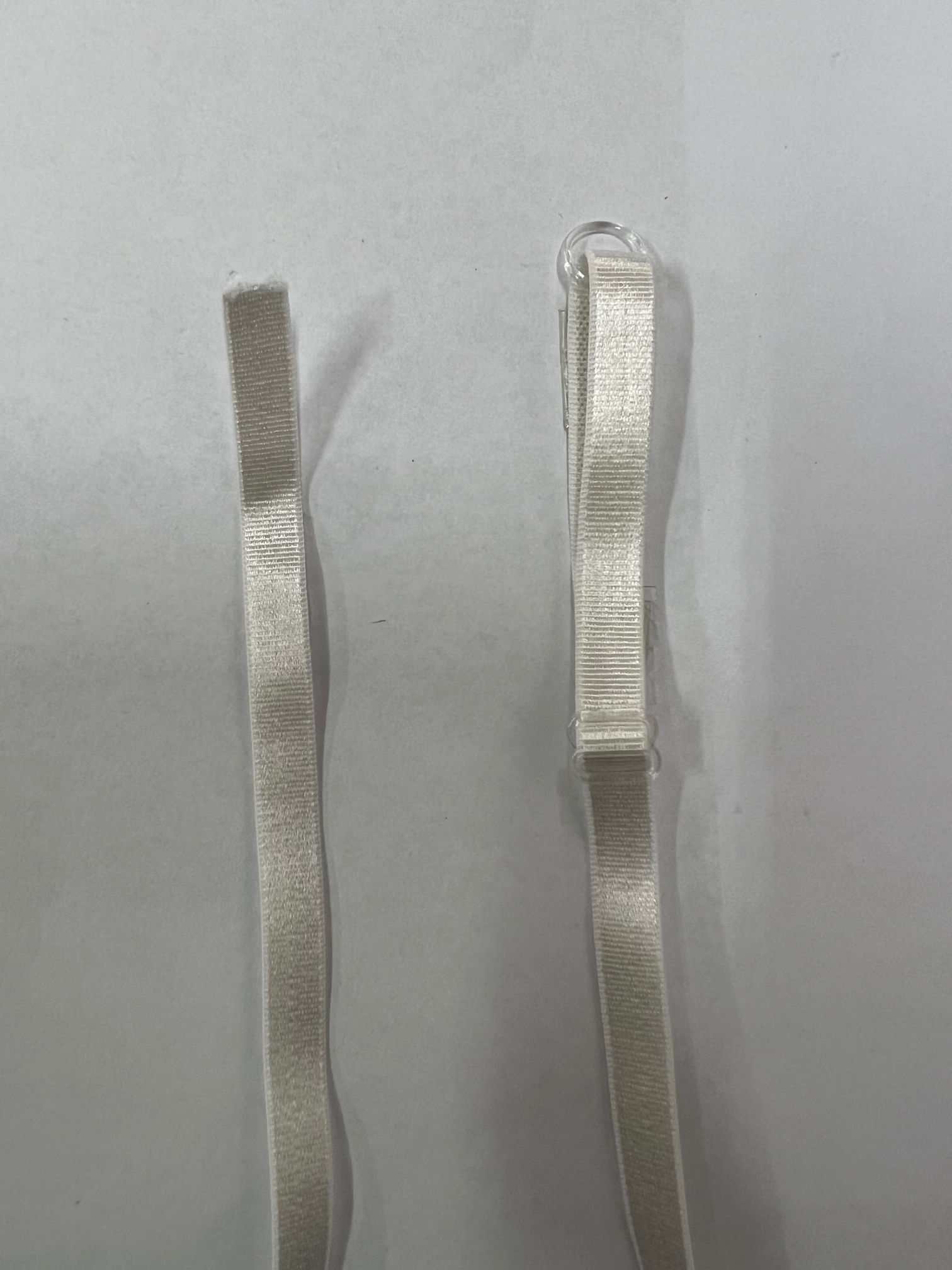 Bra Straps (White & Black), 7mm & 10mm width 10 pairs