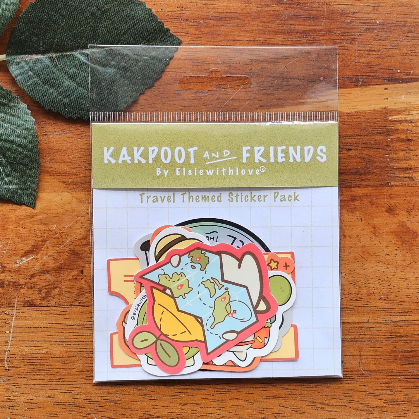 Travel Theme Sticker Pack