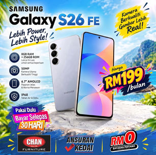 Rebut Peluang Emas Menerusi Promosi Samsung Galaxy S26 FE Ansuran Kedai!