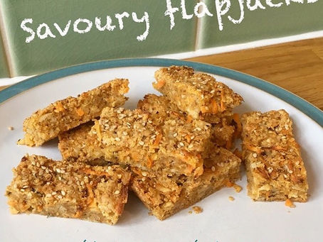 Savoury flapjacks