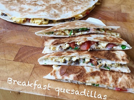 Breakfast quesadillas