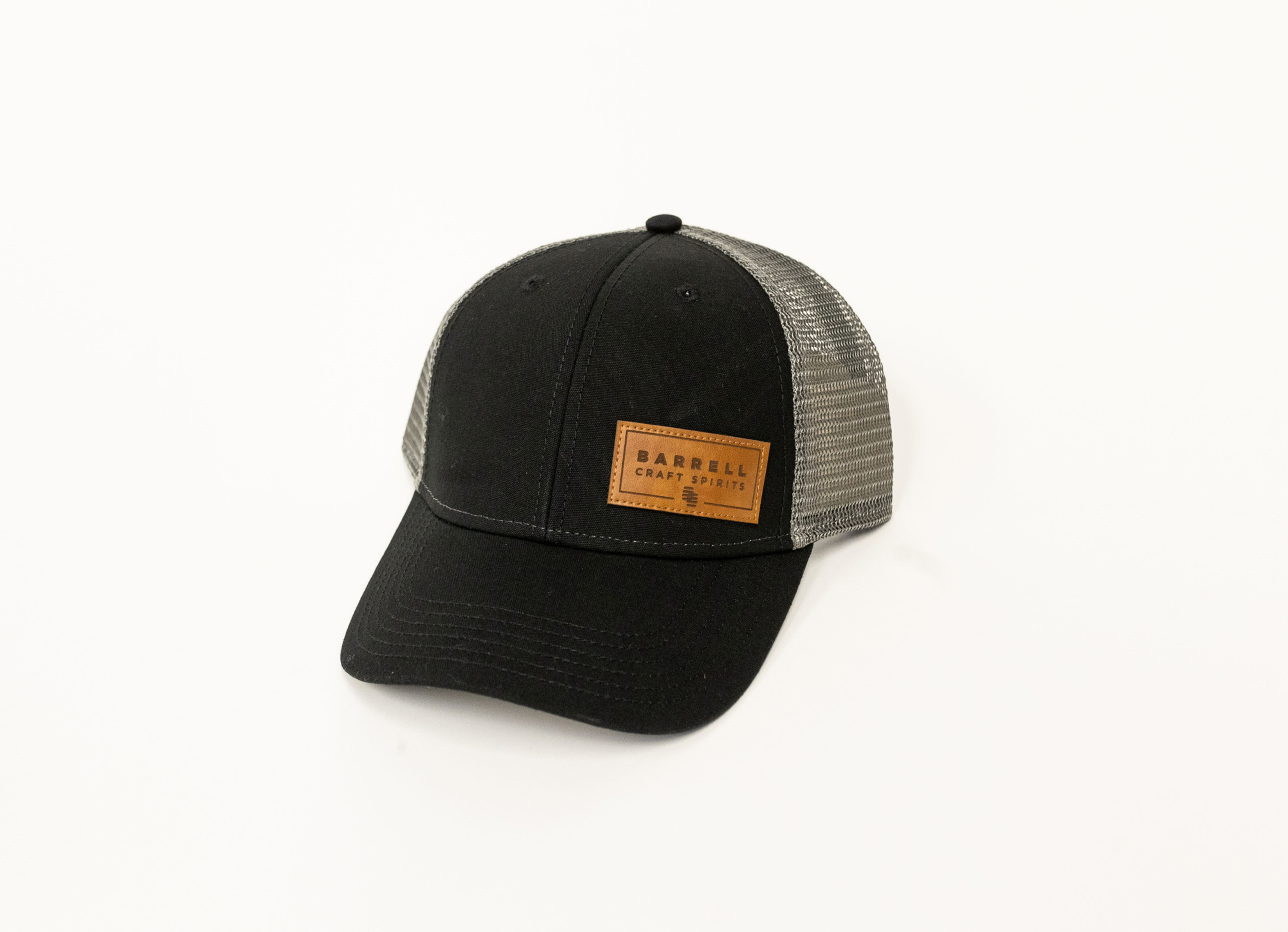Black Barrell Craft Spirits Patch Trucker Hat