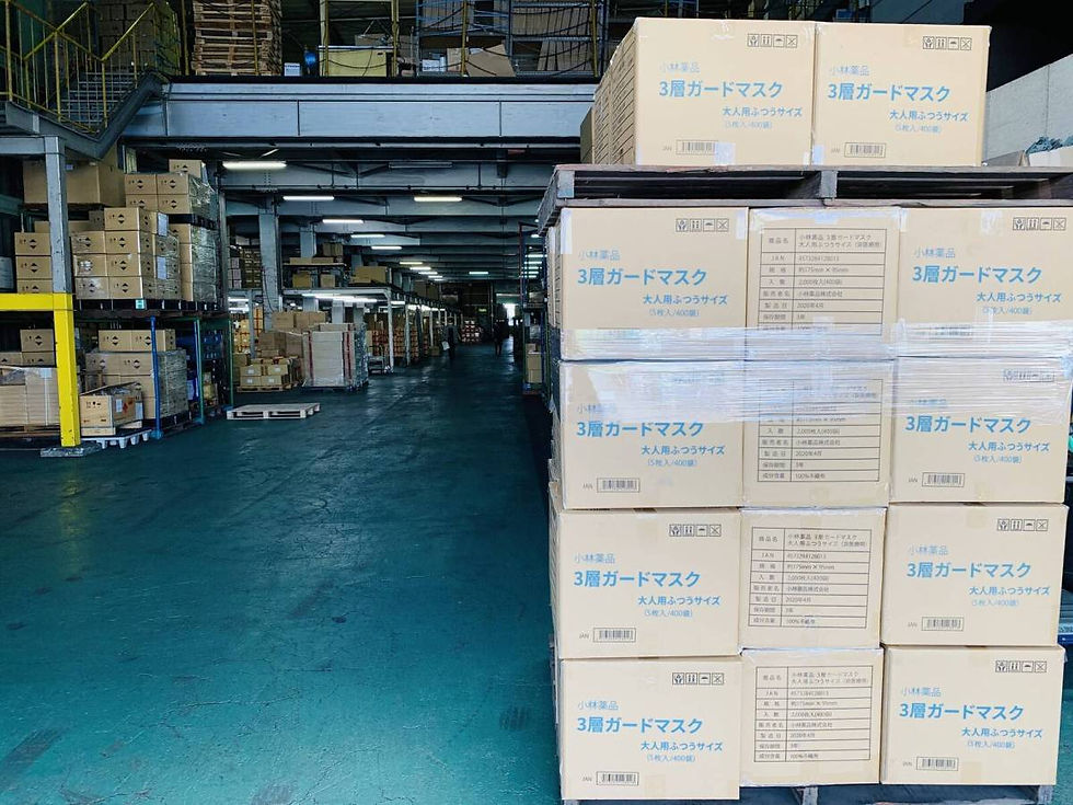 縮圖：日本小林製藥99％病毒/花粉過濾3層口罩 (小童或女士尺寸)