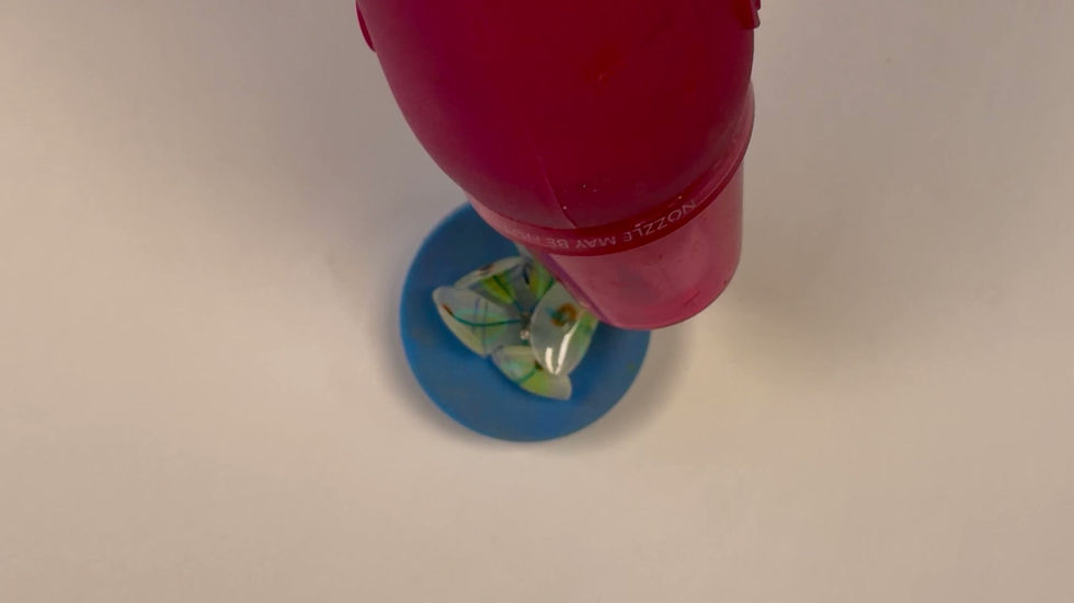 Thumbnail: Shrinkets Ruffle Mold for making shrink plastic bead