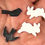 Thumbnail: tiny birds or rabbits for embellishing shrinkets jewelry