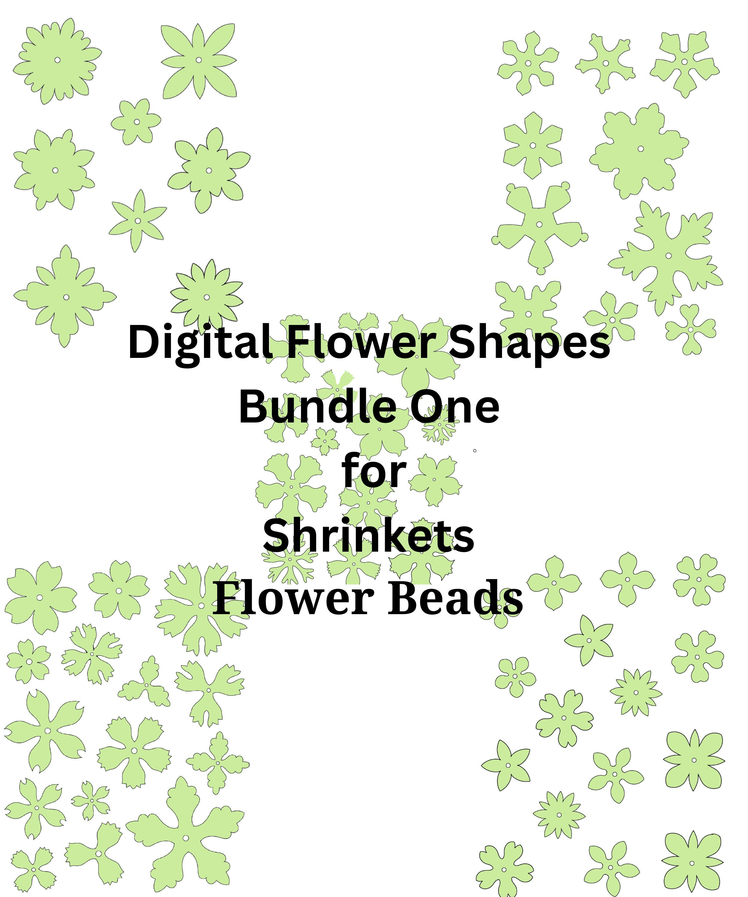 Flower Shapes for Die-Cuts , PDF, SVG,JPEG,PNG