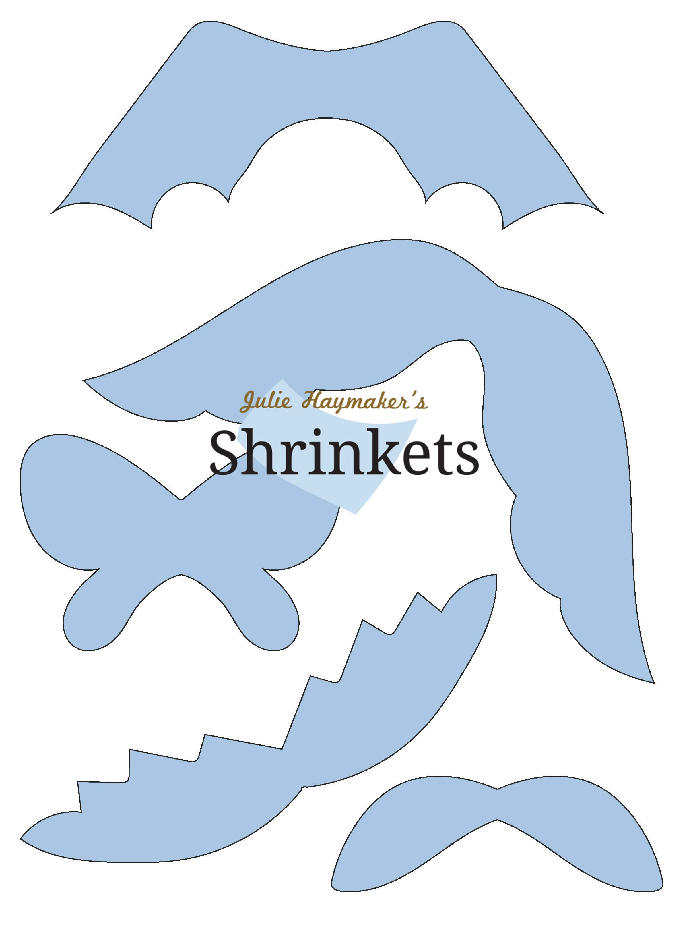 Shrink plastic online class,  Shrink plastic flower templates, Adult shrink plastic classes,   Shrink plastic jewelry tools,