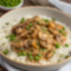 Mushroom Strogonoff
