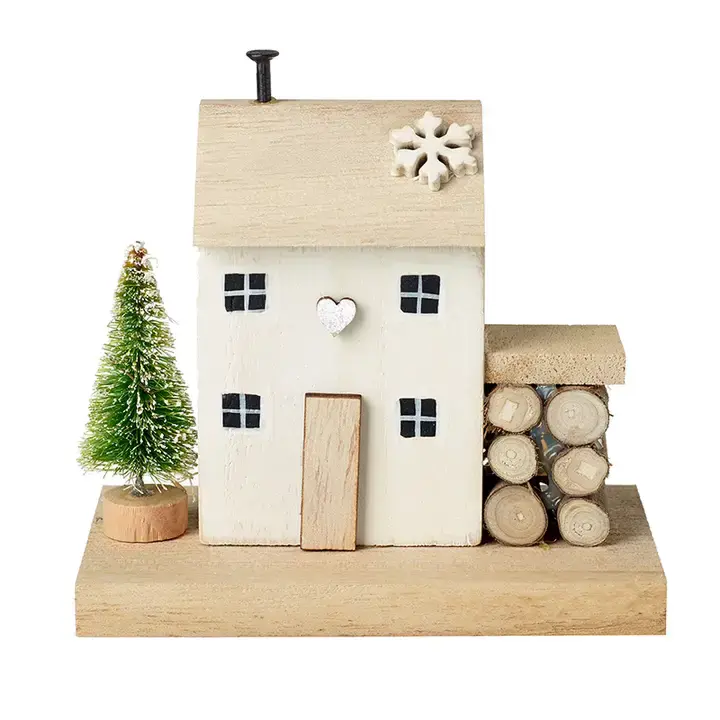 Wooden Christmas House