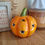 Thumbnail: Orange Light Up Ceramic Pumpkin