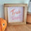 Thumbnail: Trick or Treat Wooden Frame Sign