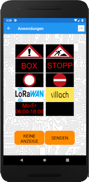 App informationsausgabe