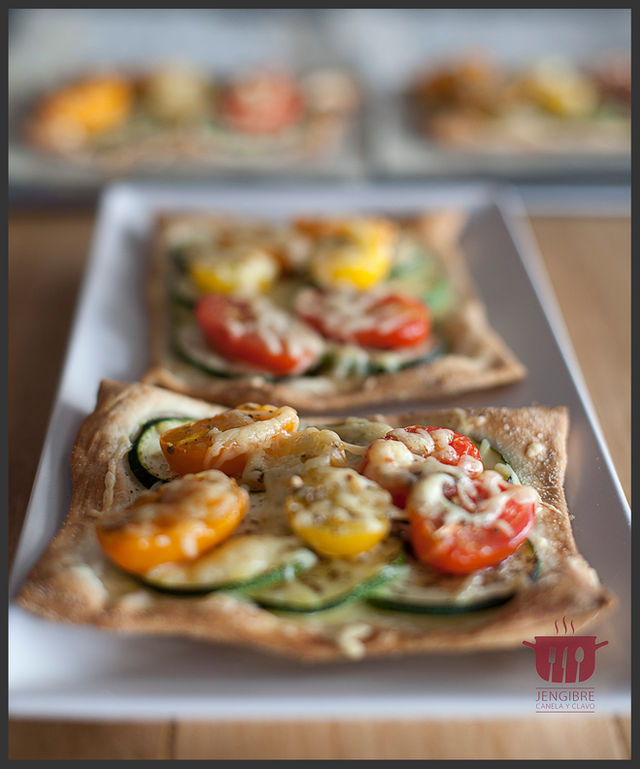 Pizzetas de Verduras