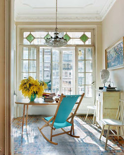 French sunny interior