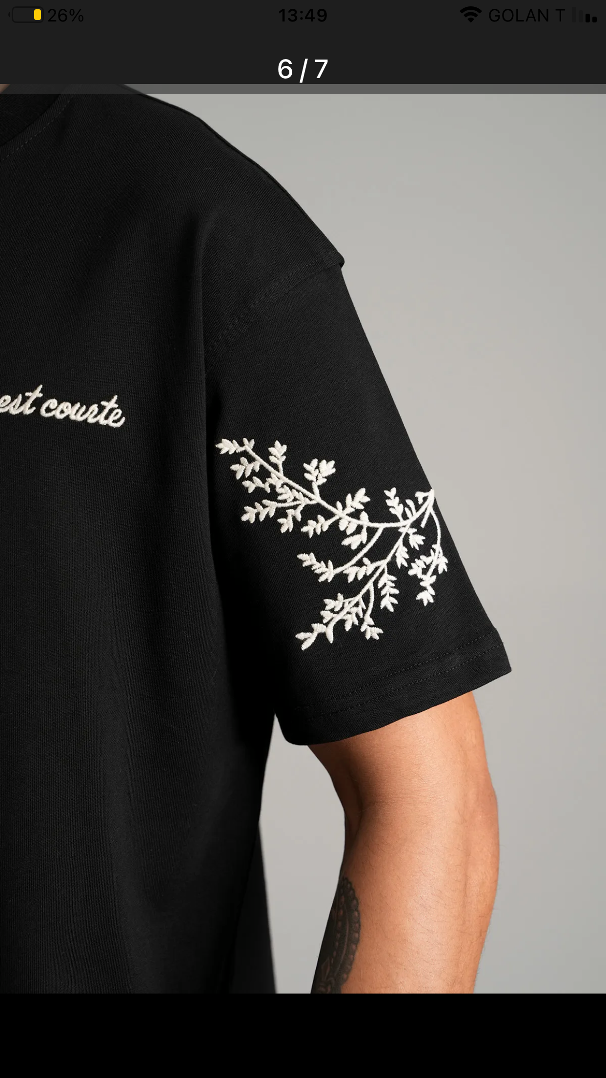 חולצת אבקסיס branch 