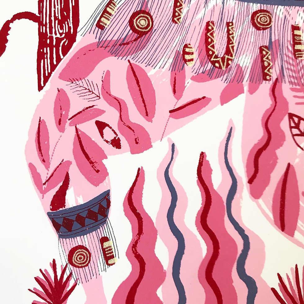 Miniature : Femme sauvage