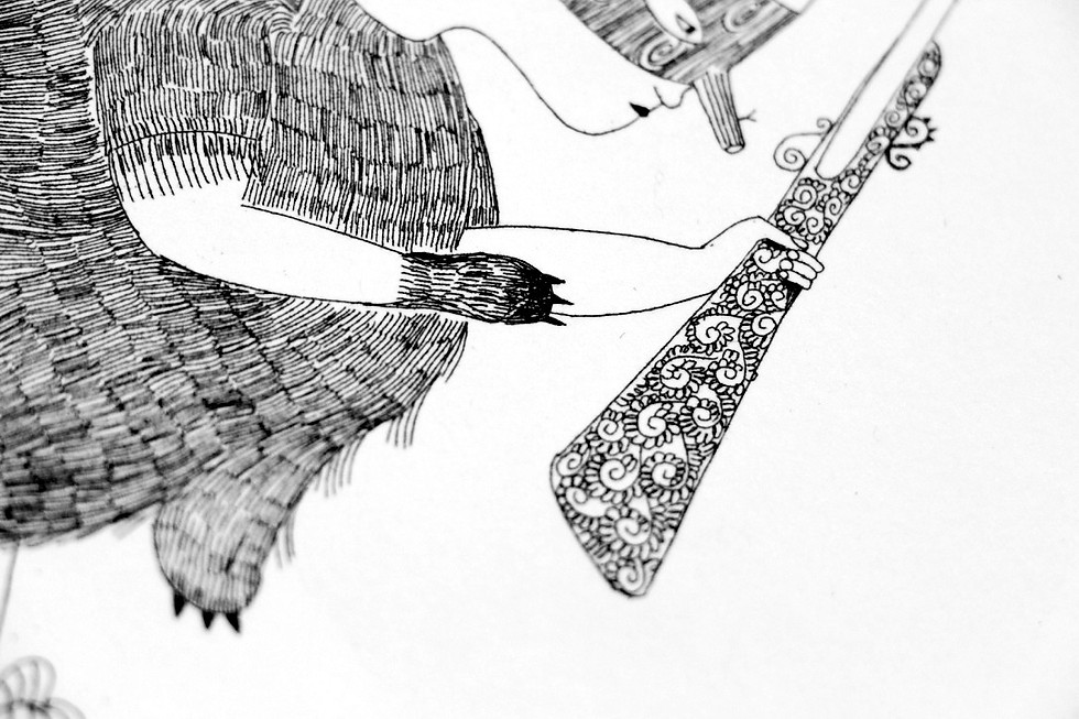 Miniature : chasseuse