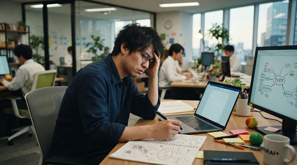 企画の神様、どこ行った?!思考が「沼」にハマったときの脱出作戦 🧩