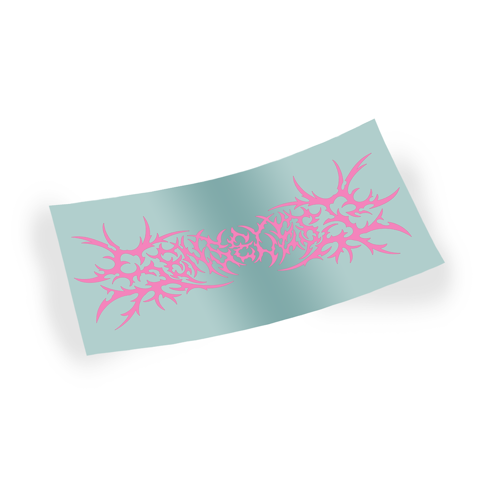 Thumbnail: Metal Logo V3 Mini Vinyl Sticker