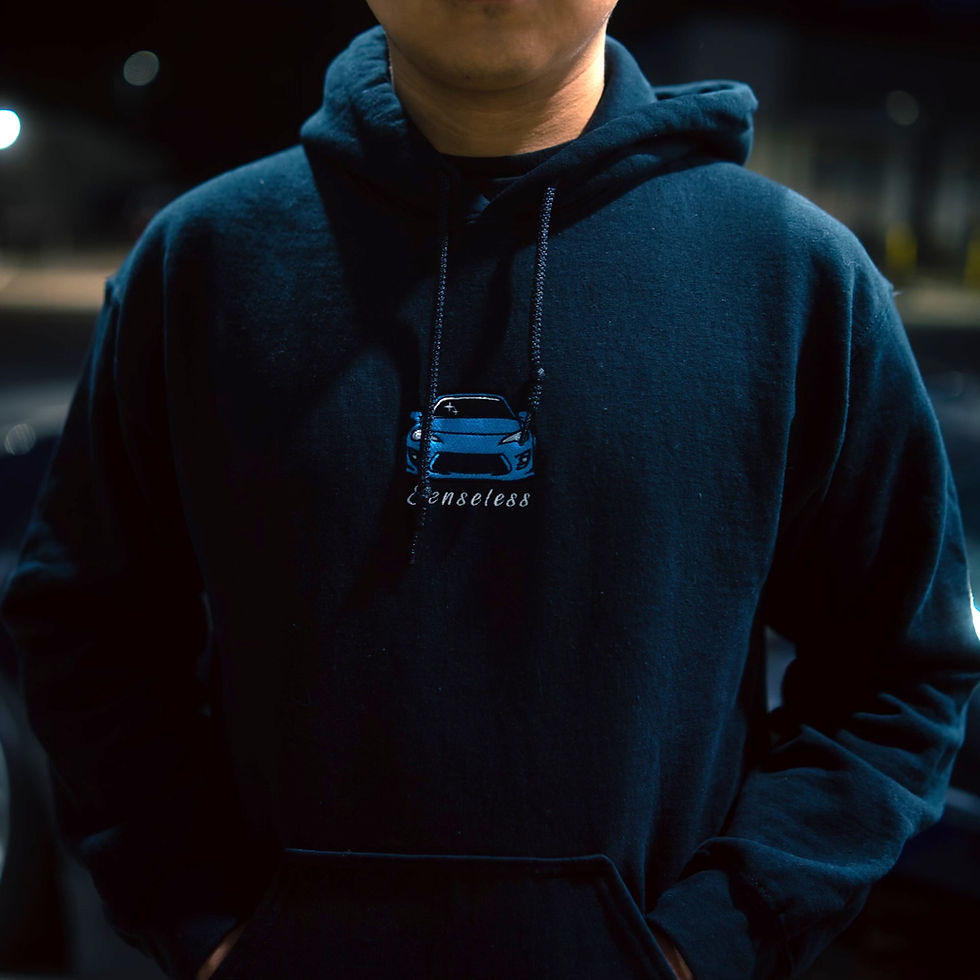 Thumbnail: Senseless Blue Toyota GT86 Kouki Embroidered Hoodie