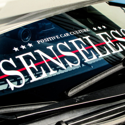 Red Line Banner | Senseless Co.
