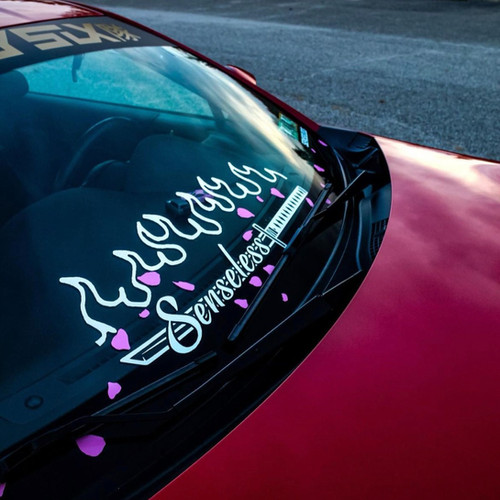 Samurai Vinyl Banner | Senseless Co.