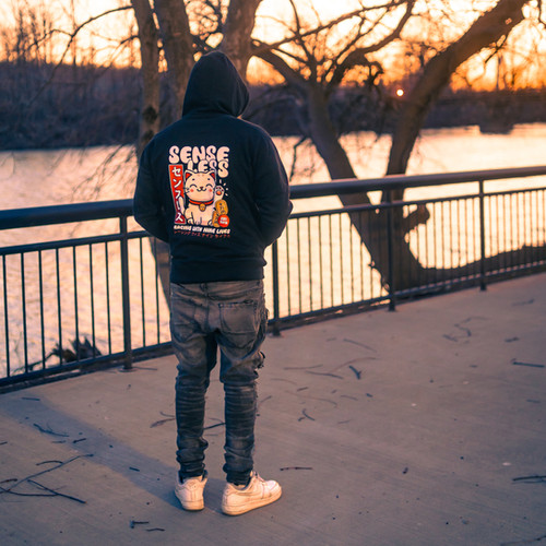 Lucky Cat Hoodie | Senseless Co.
