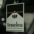 Senseless Smokes Cigarette Marlboro Blacks Car Air Freshener