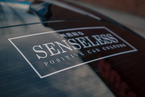 Senseless Rear Window Banner | Senseless Co.
