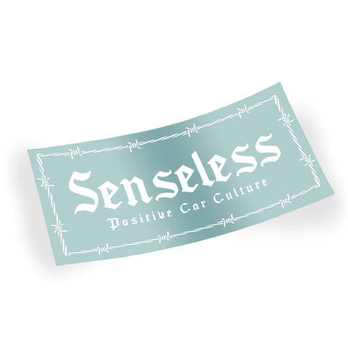 Barbed Wire Rear Window Banner Senseless Co.