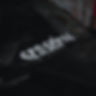Senseless Gothic White Vinyl Windshield Banner on Ford Mustang