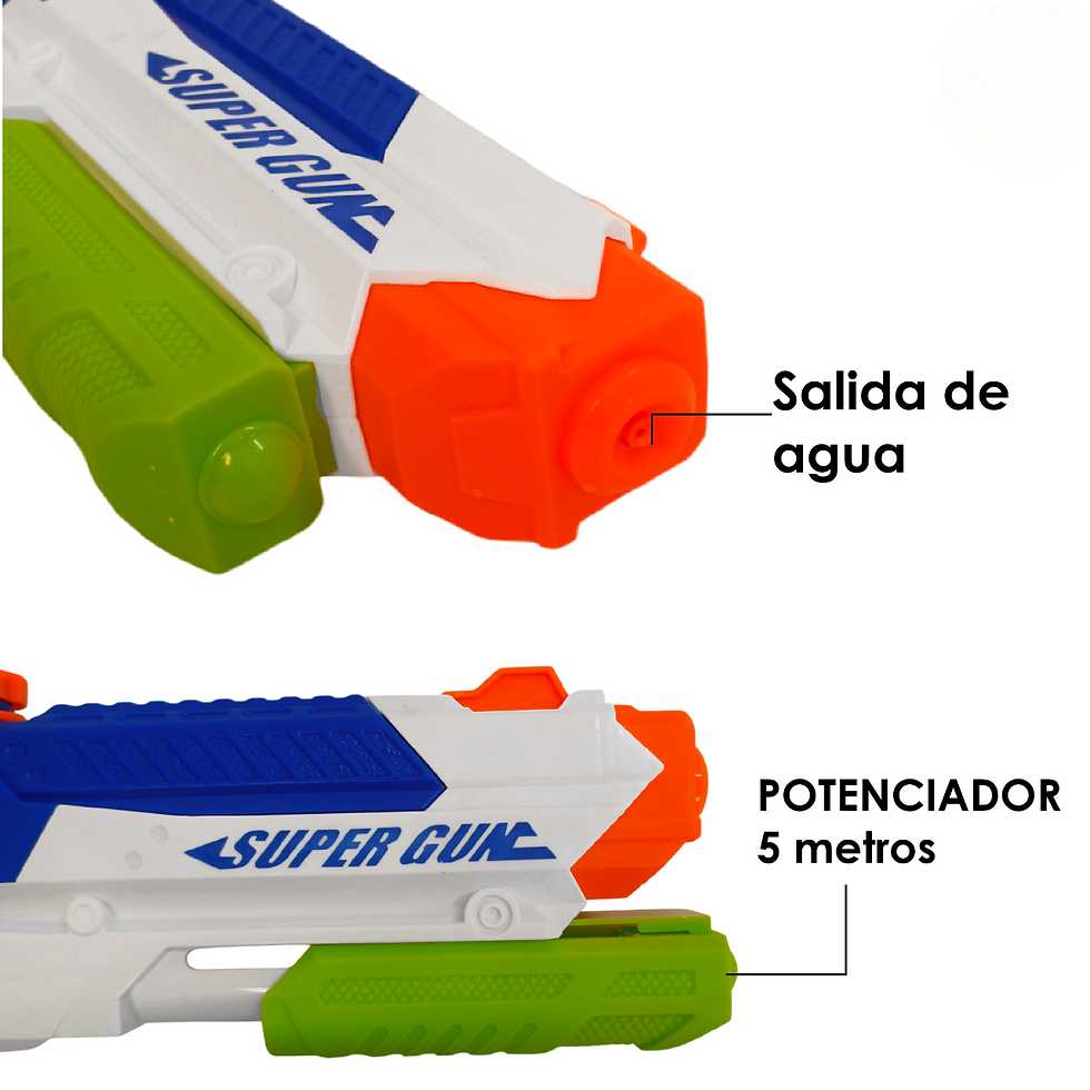 Miniatura: Pistola De Agua Juguete Lanzador Niños Alberca Playa