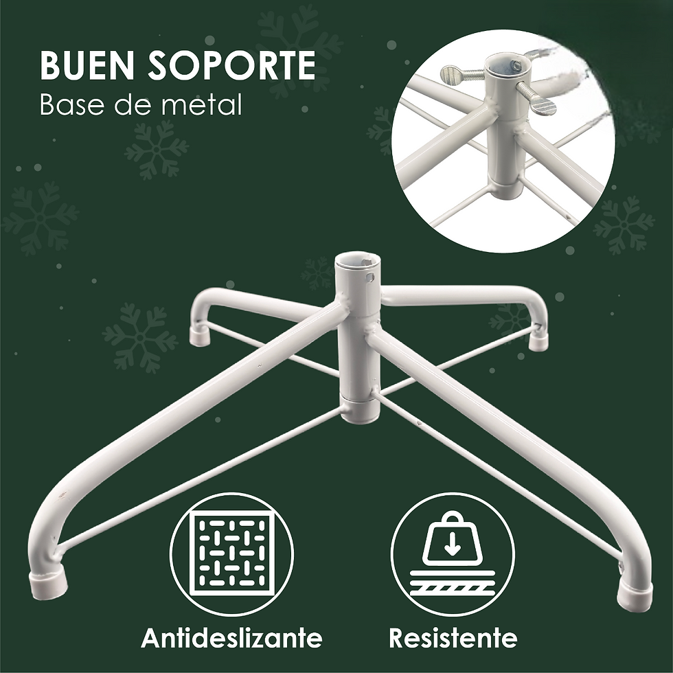 Miniatura: árbol de navidad 2 mtrs blanco