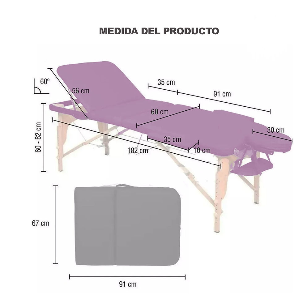 Miniatura: cama para masajes