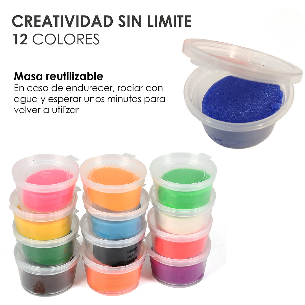 Miniatura: Juguetes Plastilina Moldeable Accesorios Cocina Niños