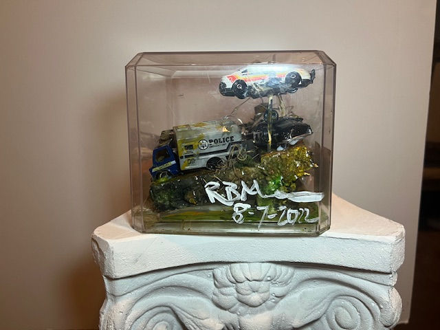 Thumbnail: POLICE SALVAGE JUNK YARD DIORAMA