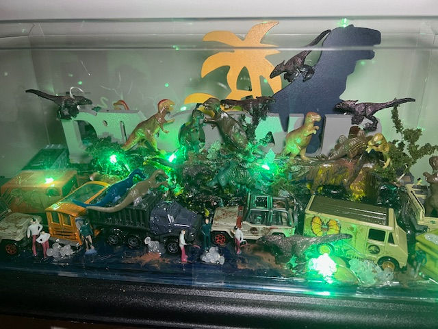 Thumbnail: DINOSAUR ISLAND JURASSIC DIORAMA