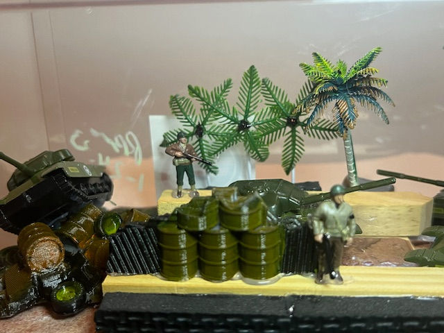 Thumbnail: MILITARY DESERT OPS DIORAMA