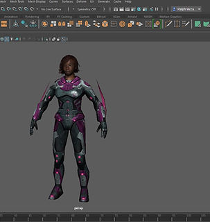Renee nickname Furee 3 D Image